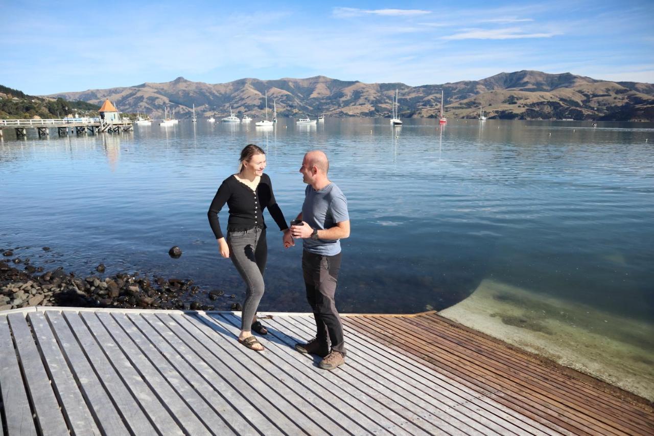 Akaroa Waterfront Motels Kültér fotó