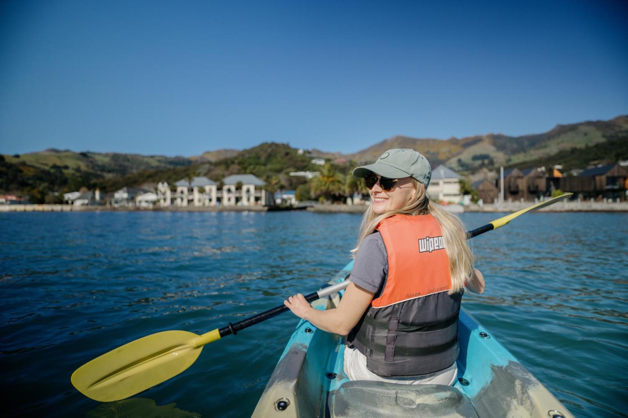 Akaroa Waterfront Motels Kültér fotó