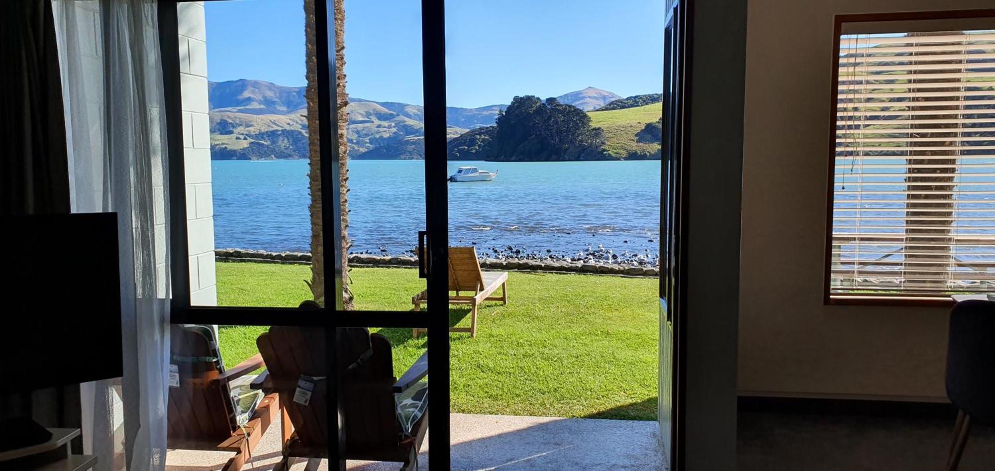 Akaroa Waterfront Motels Kültér fotó