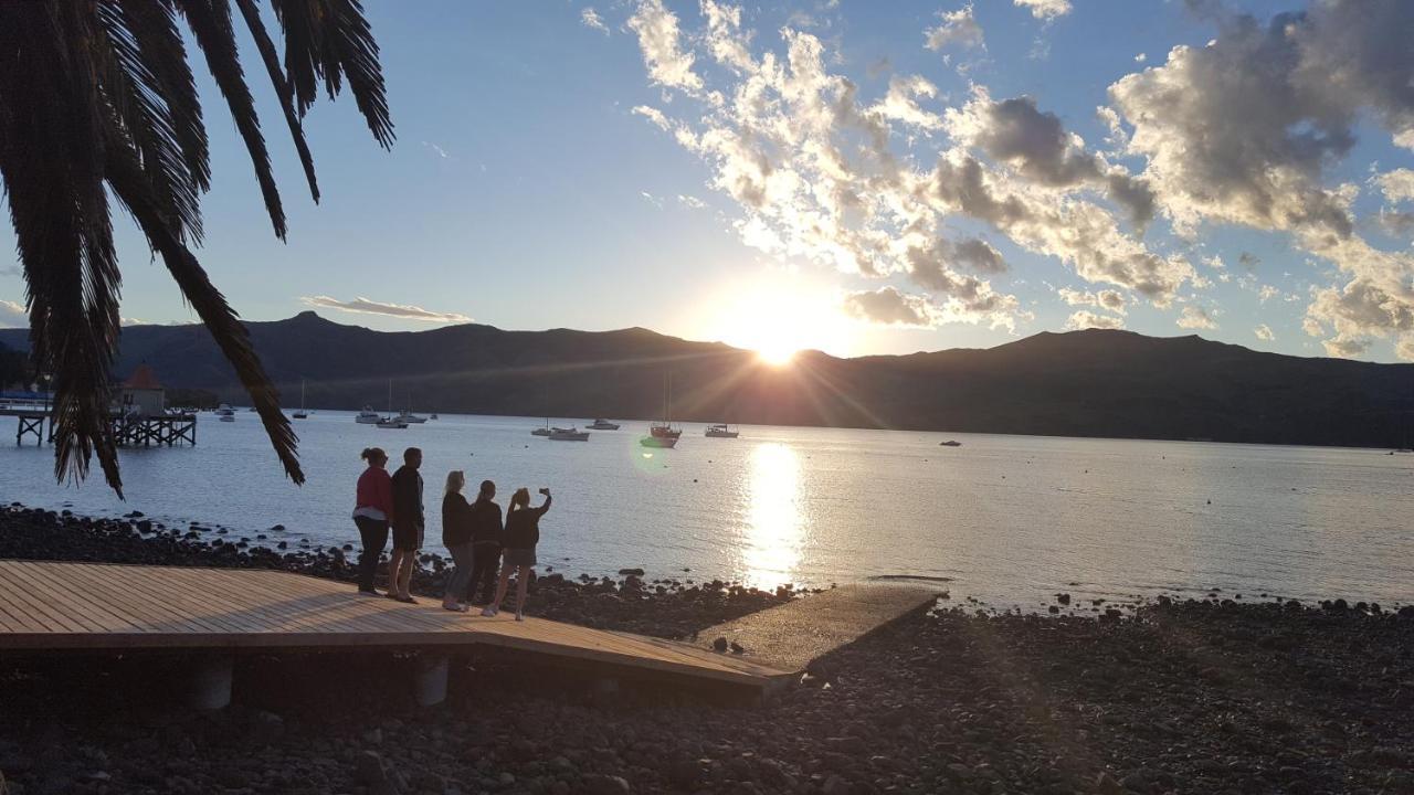 Akaroa Waterfront Motels Kültér fotó